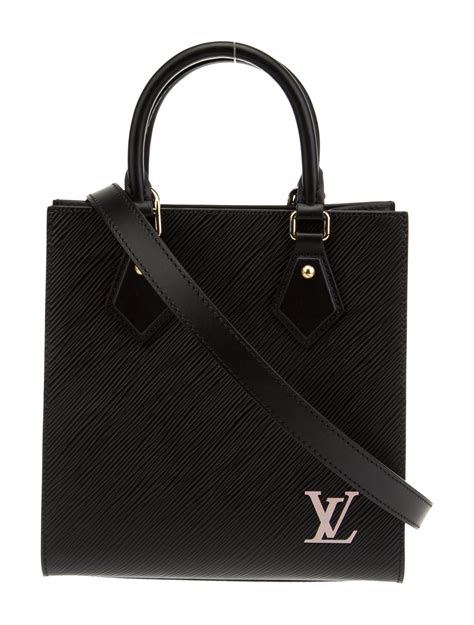 LOUIS VUITTON Epi Grenelle Tote MM Black 